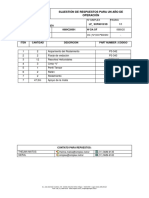 Lista de PEÇAS - SXPI 4015-3D