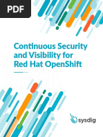 PF Redhat Openshift Security Guide