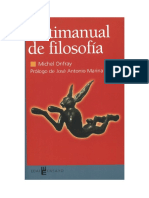 Antimanual de Filosofia m Onfray