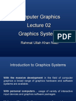 Computer Graphics Graphics Systems