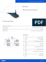 Sy 55 LF: Pillow Block Ball Bearing Units