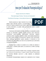 Puerto Tematico - Evaluacion Neuropsicologia - Neuropsicologia Hoy