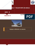 Maquinaria Y Transporte en Minas 2020 - B: Semana Iv