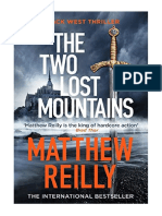 The Two Lost Mountains: The Brand New Jack West Thriller - Matthew Reilly