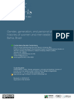 Gender, Generation, and Personal Destinies, Histories of Women and Men Textile Workers in Bahia, Brazil - Cecilia Maria Bacellar Sardenberg