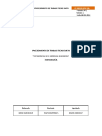 Procedimiento de Trabajo TOPOGRAFIA GENERAL Tecno Earth R-4 (Mayo 2021)