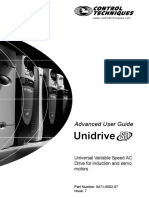 Advanced User Guide: Universal Variable Speed AC Drive For Induction and Servo Motors