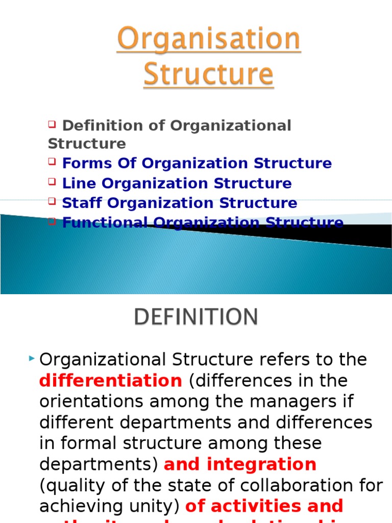 Understanding Organizational Structures | PDF | Organizational ...
