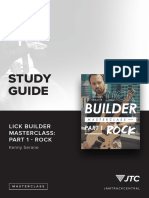 Study Guide: Lick Builder Masterclass: Part 1 - Rock