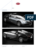 Bugatti Veyron 16.4 Exterior & Interior Specs