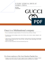 Unethical Issues of Gucci