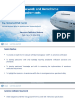 Regulatory Framework and Aerodrome Certification Requirements