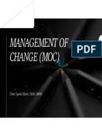 Management of Change (Moc)