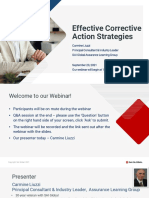 Effective Corrective Action Strategies