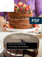 Introduction To Cake Baking