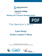 The Operator's Story: Railway and Transport Strategy Centre