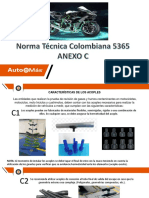 Características acoples medición gases vehículos