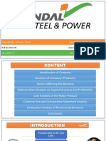 Jindal Steels & Power Limited