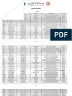 Tcu Examine Masterlist Admission Report Batch 2 April 14 2019 PDF Free