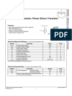 KSC5603D NPN Silicon Transistor, Planar Silicon Transistor: Features