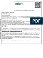 Dinç Aydemir and Aren - 2017 - Do The Effects of Individual Factors On Financial