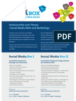 Social Media Box Seminare