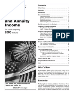 US Internal Revenue Service: p575--2005