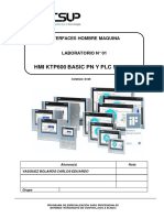 HMI KTP600 BASIC PN Y PLC S7-1200
