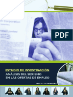 Análisis Sexismo en Las Ofertas de Empleo