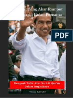 Jokowi Akar Rumput Menggapai Bulan Purnama