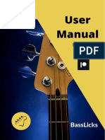 User Manual BassLicks Patreon