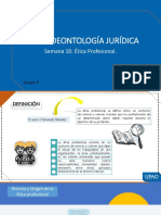s10 - PPT - La Ética Profesional - Grupo 2
