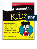 Digital Filmmaking For Kids For Dummies - Digital Design