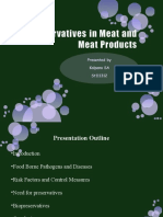 Bio Preservatives in Meat and Meat Products