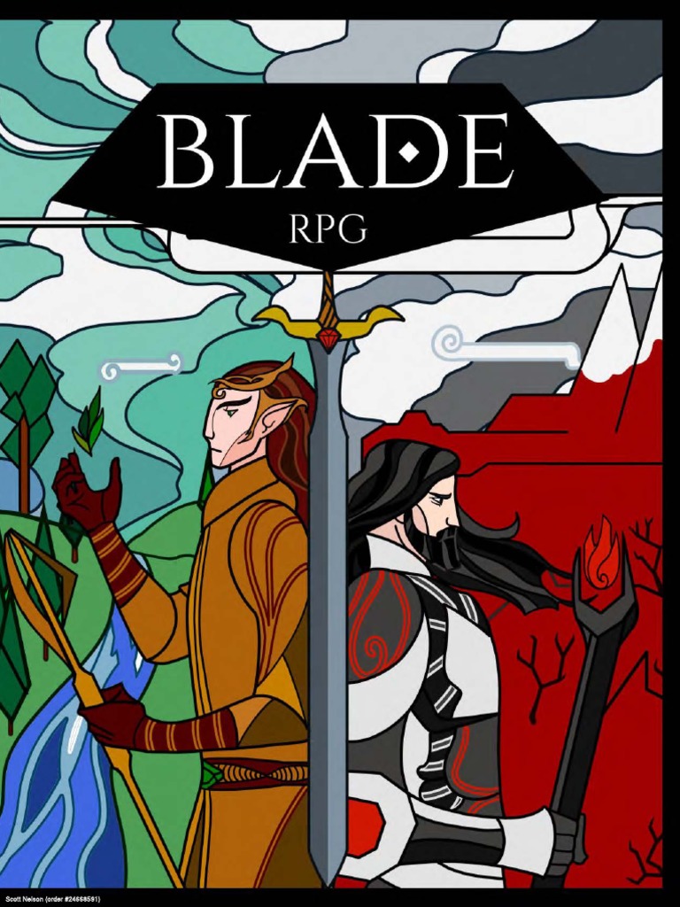 BLADE RPG Masterbook | PDF | Storytelling | Role Playing Video Games