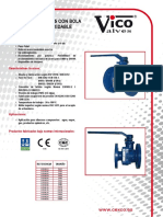 Válvula de Bola Gg25 Vico Valves