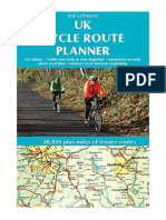 The Ultimate UK Cycle Route Planner Map: 20,000 Plus Miles of Leisure Routes - Richard Peace