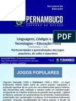 JOGOS-DIFERENÇAS ENTRE JOGOS E ESPORTE, JOGOS POPULARES E JOGOS  PRÉ-DESPORTIVOS REVISÃO.pptx