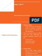 CS243 - Learning Unit I LAN Cabling Infrastructure Design