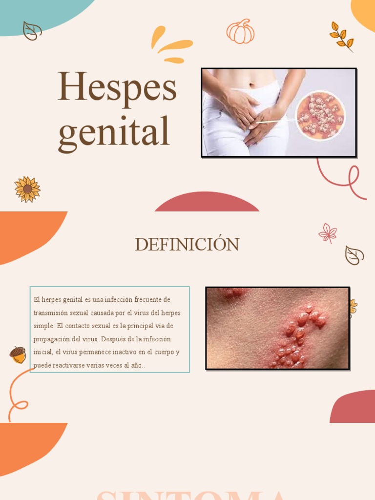 Herpes Genital | PDF | Herpes Simple | Microbiología