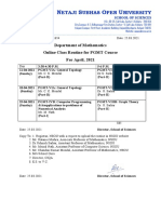 SoSci Online Class PGMT April2021