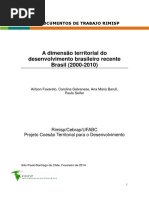 A Dimensão Territorial Do Desenvolvimento Bras_UFABC