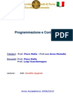 1 Slides Programmazione e Controllo