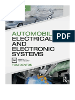 Automobile Electrical and Electronic Systems - Electronics Engineering