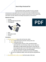 How To Plug A Punctured Tiretrackchangesversion