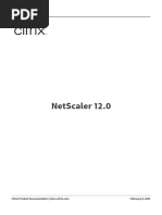 Netscaler 12 0