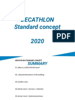 Decathlon Standard Concept 2020: Book Fonctionnalités