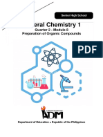 GeneralChemistry1 - Q2 - Module-8 - Preparation of Organic Compounds - v5