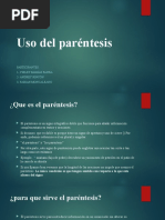 El Paréntesis - Uso, Ejemplos y Ejercicios Resueltos | PDF | Coma ...
