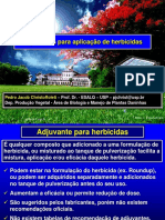 Adjuvantes para herbicidas: funções e escolha